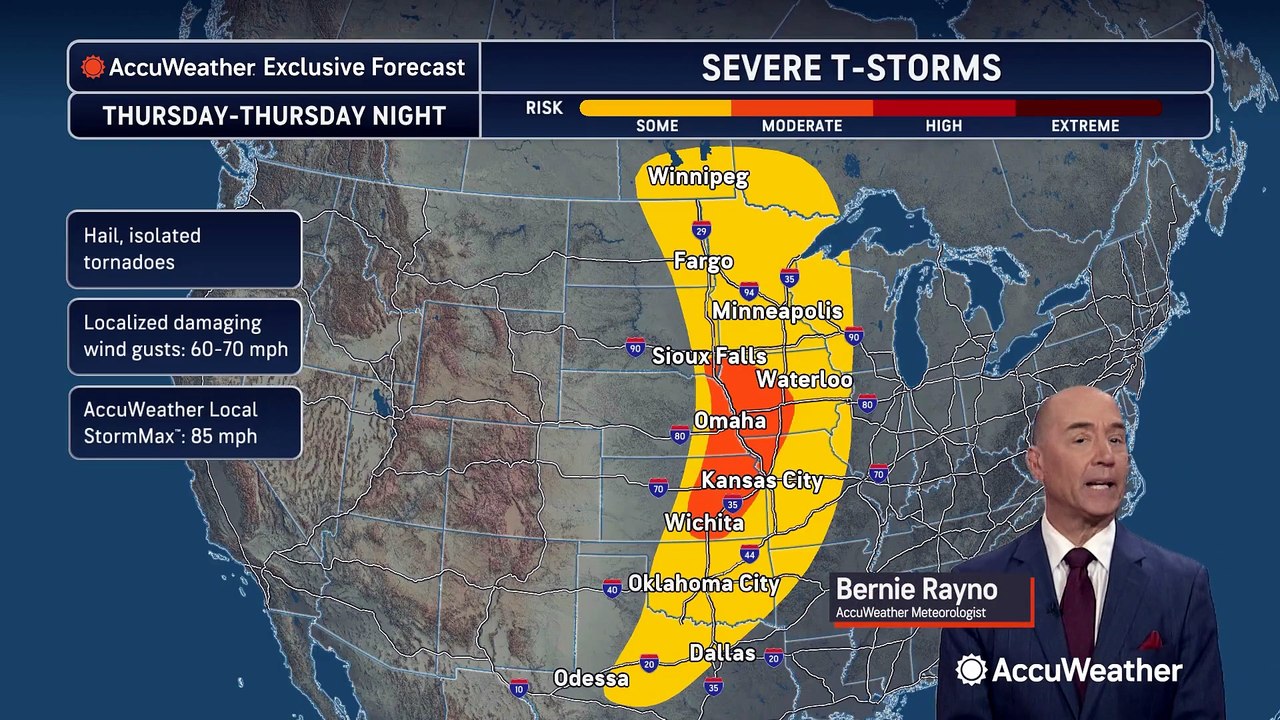 More severe weather on the way for the central US