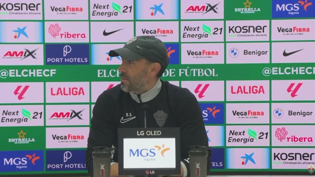 Eder Sarabia rueda de prensa completa previa al Elche - Atlético de Madrid