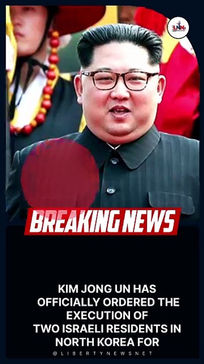 Breaking News: Kim Jong Un Orders Execution of Israeli Spies | North Korea vs Israel Tensions 📄 Description (SEO Optimized) North Korean leader Kim Jong Un has reportedly ordered the execution of two Israeli residents accused of espionage and leaking sen