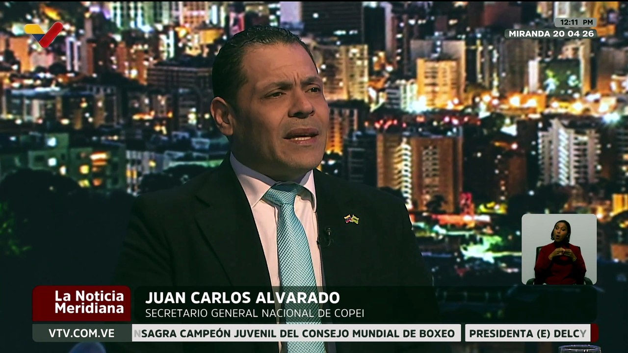 COPEI se une a la peregrinación para exigir el levantamiento de las sanciones