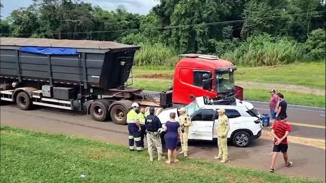 Criança morre em gravíssimo acidente na BR-277, em Céu Azul