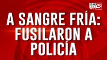 A sangre fría: delincuentes fusilaron a policía