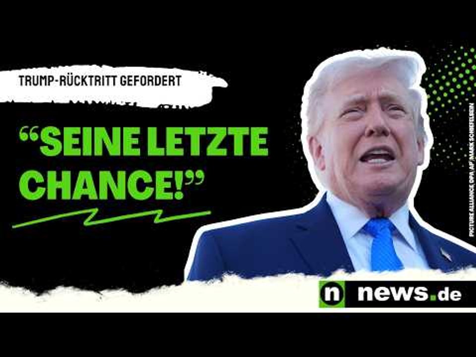 Donald Trump: 'Seine letzte Chance!' Politikexperte fordert Trump-Rücktritt