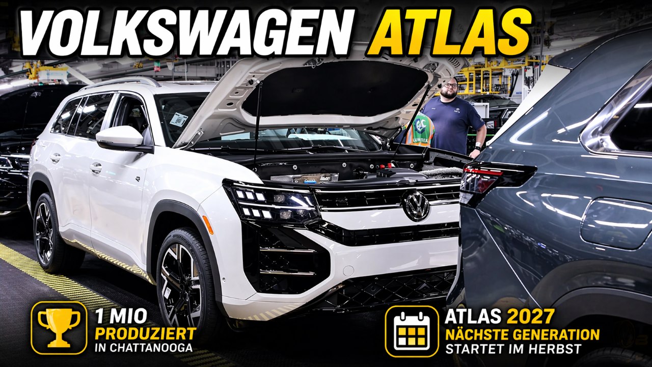 Volkswagen Atlas & Atlas Cross Sport Erfolg im US SUV Markt wächst weiter