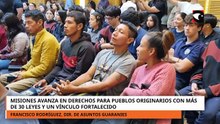 Misiones avanza en derechos para pueblos originarios con más de 30 leyes