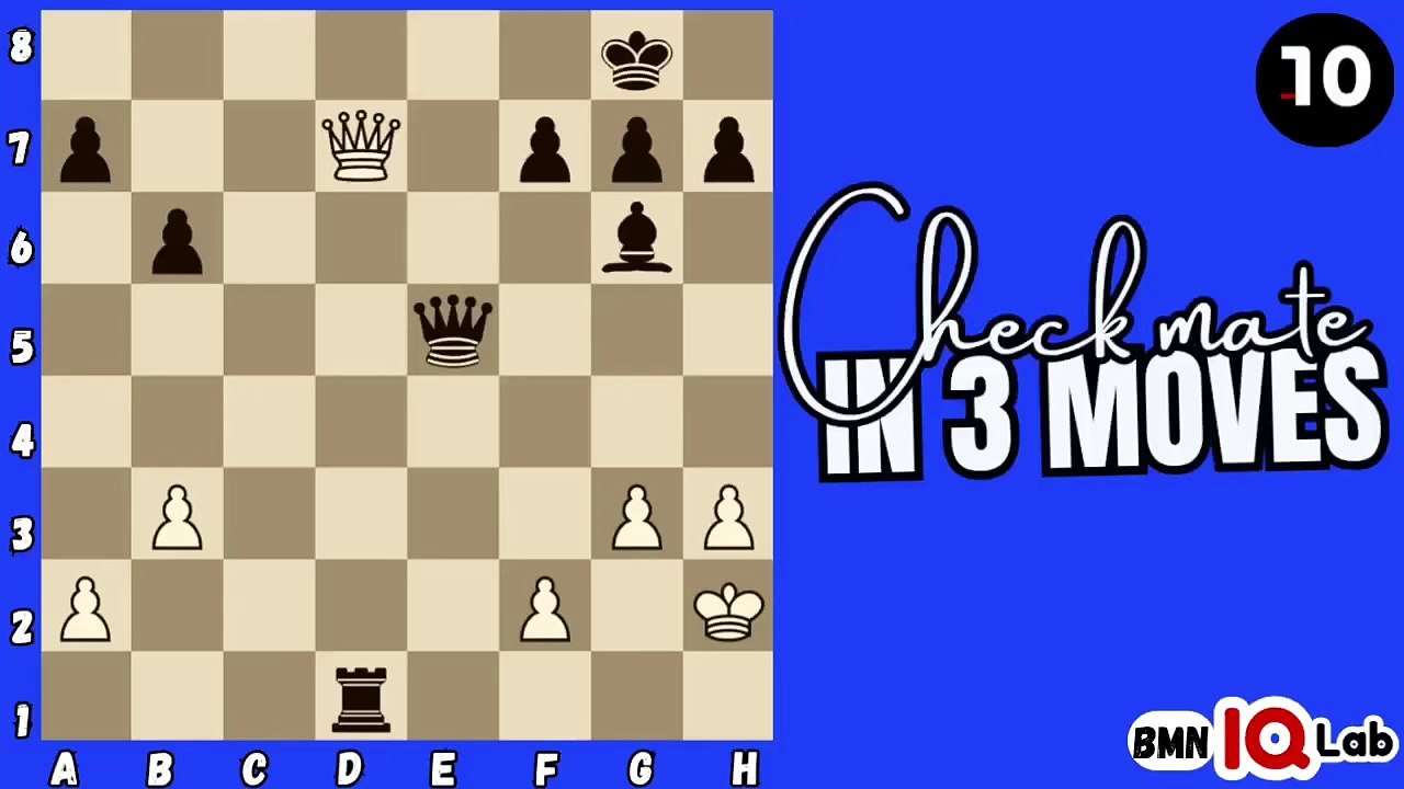 #ThinkFastOrLose 💯⚡ Can you checkmate in 3 moves? (Part 79) (White to play)♟️