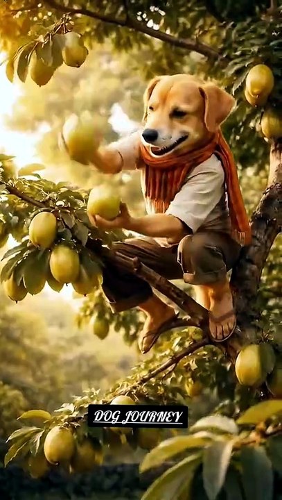 No one helped the poor puppy 🐕 so he carried a load to get his father treatment 😭