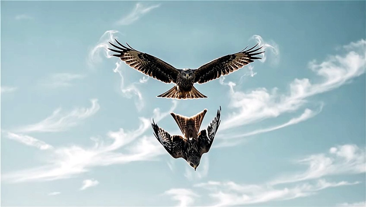 Kite Bird Mid-Air Hover Hunt