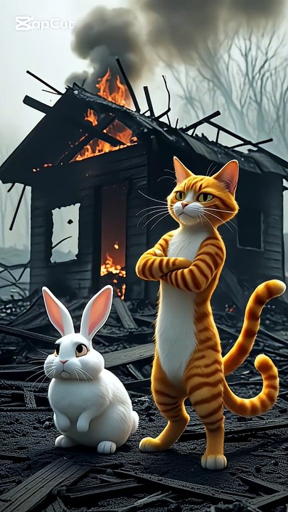 He Trusted the Rabbit 🐇😻  Big Mistake 😡🔥