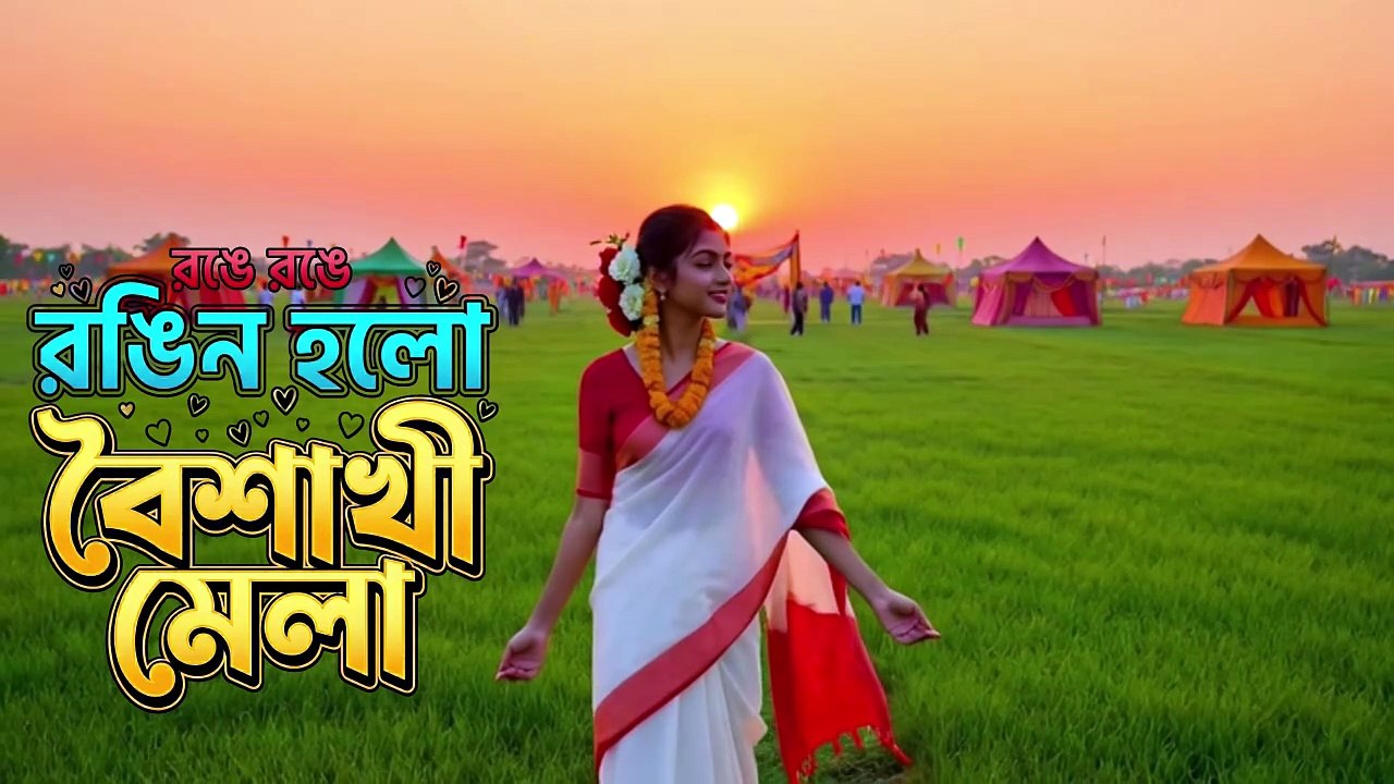 মুখোশ, বাঁশি আর জিলাপির আনন্দ! বৈশাখী মেলার অনুভব এই গানে 🎪 Angela Popy | Watch Now
