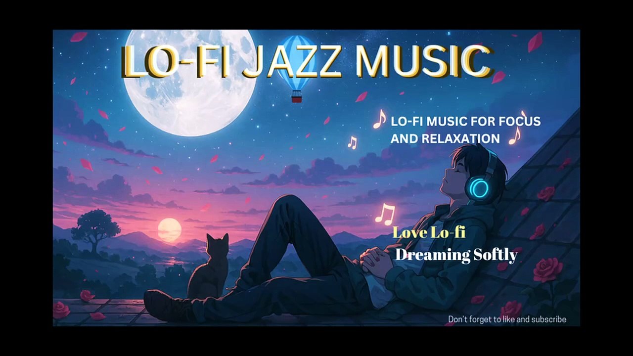 Dreaming Softly - Lo-fi jazz music for focus, rest and relaxation
