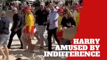 Prince Harry loves how a woman ignores him and Meghan during Bondi Beach visit