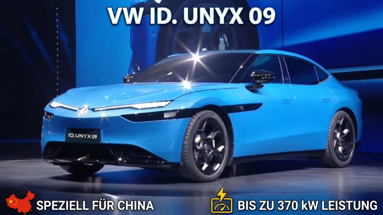 Volkswagen ID. Unyx 09: VWs Antwort auf den boomenden E-Markt