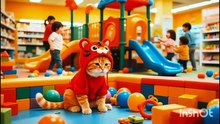 🐯🎰 Tiger-Hat Kitten’s Gacha Surprise! (Rare Win