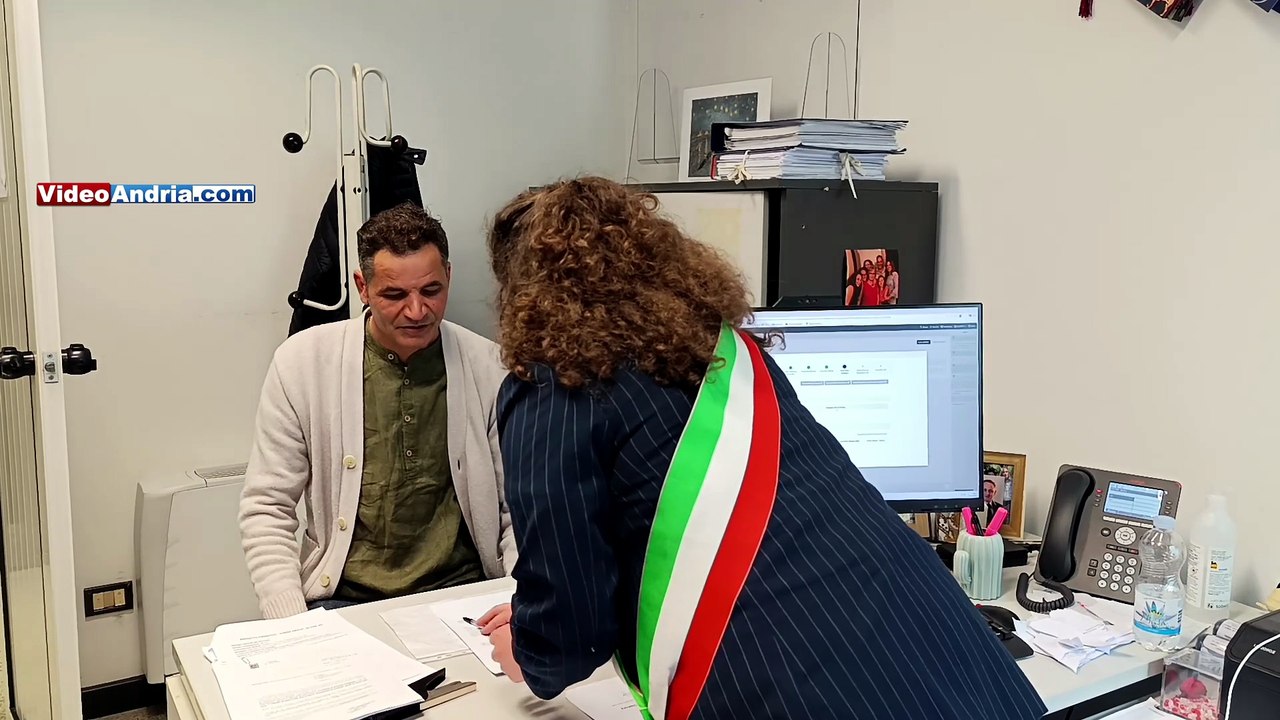 Andria: dopo una lunga esperienza lavorativa, "Djeff" diventa cittadino italiano