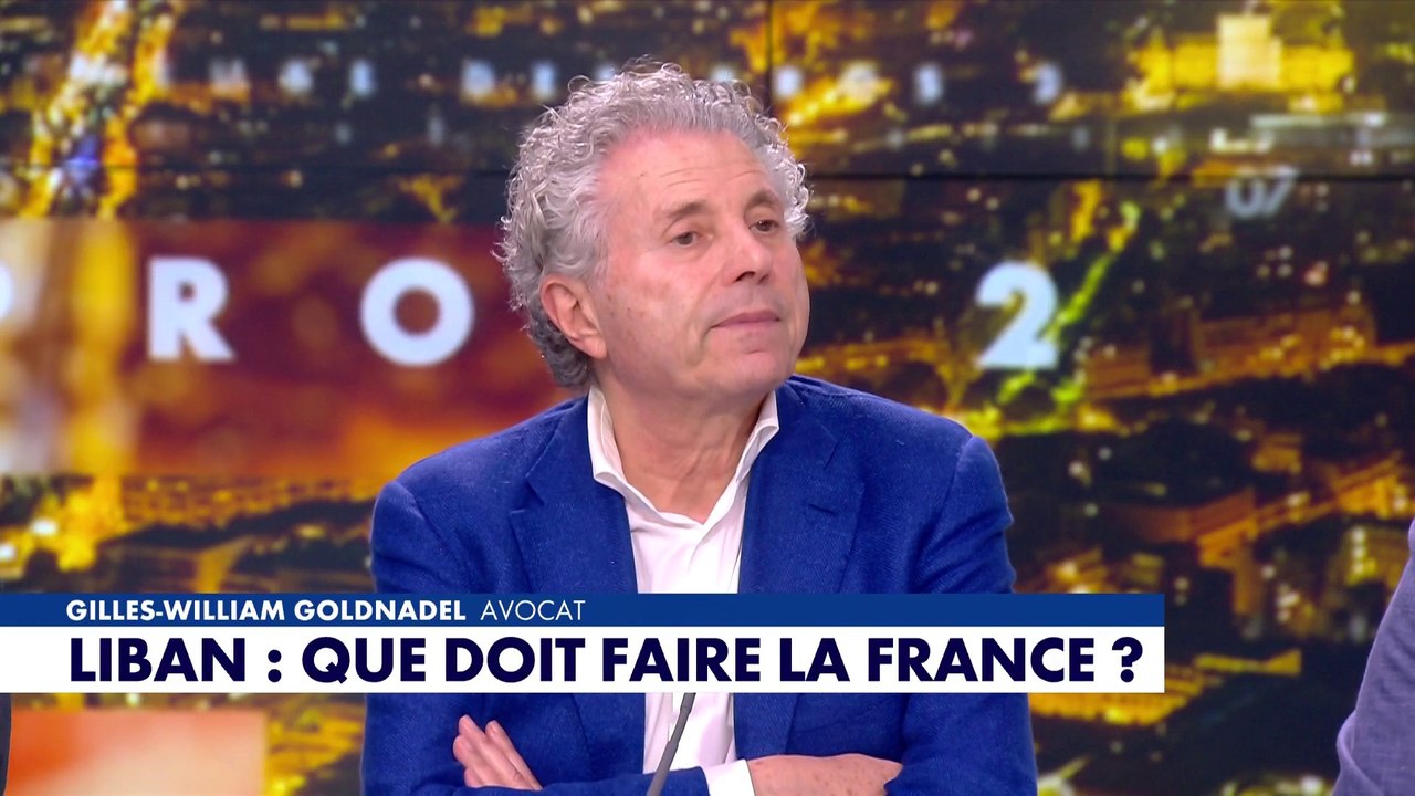 Gilles-William Goldnadel : «C'est affligeant»