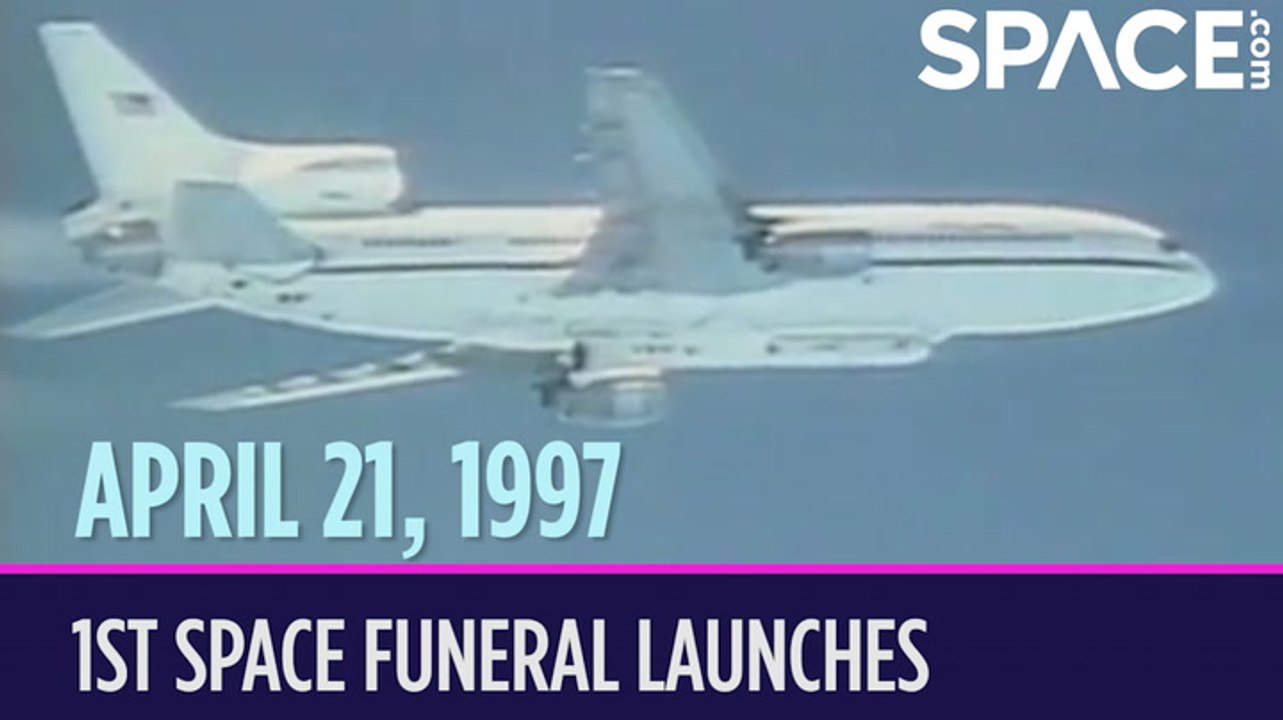 OTD in Space – April 21: 1st Space Funeral Launches on 'Founders Flight'