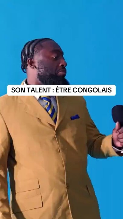 Son talent ? Être congolais !