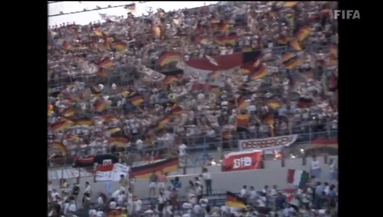 World Cup 1990  Germany FR vs Czechoslovakia (Quarter-finals) English commentary