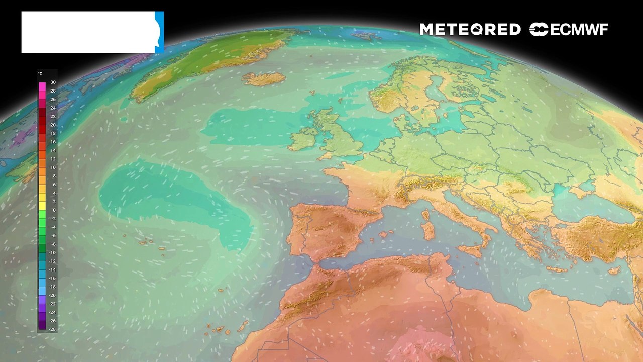 Das Hoch leitet eiskalte Luftmassen nach Deutschland