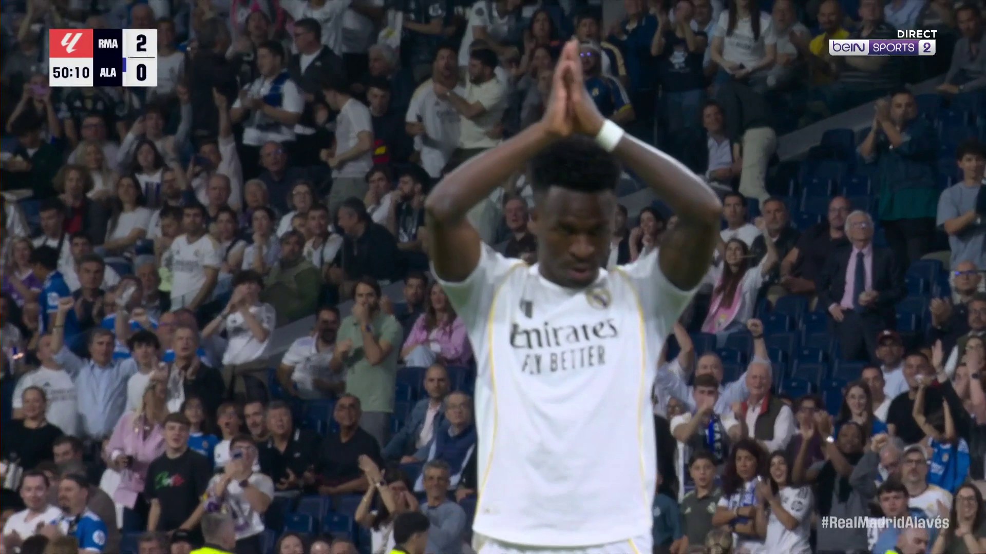 La Liga : Un but surpuissant pour Vinicius Jr !