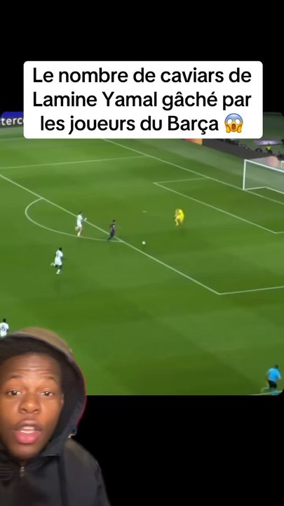 Le nombre de caviars de Lamine Yamal gâché par les joueurs du Barça 😱