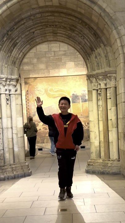 Members of the Carter Burden Network and Nelson Wang visited The Met Cloisters together. This video was taken by Grace on April 21, 2025.