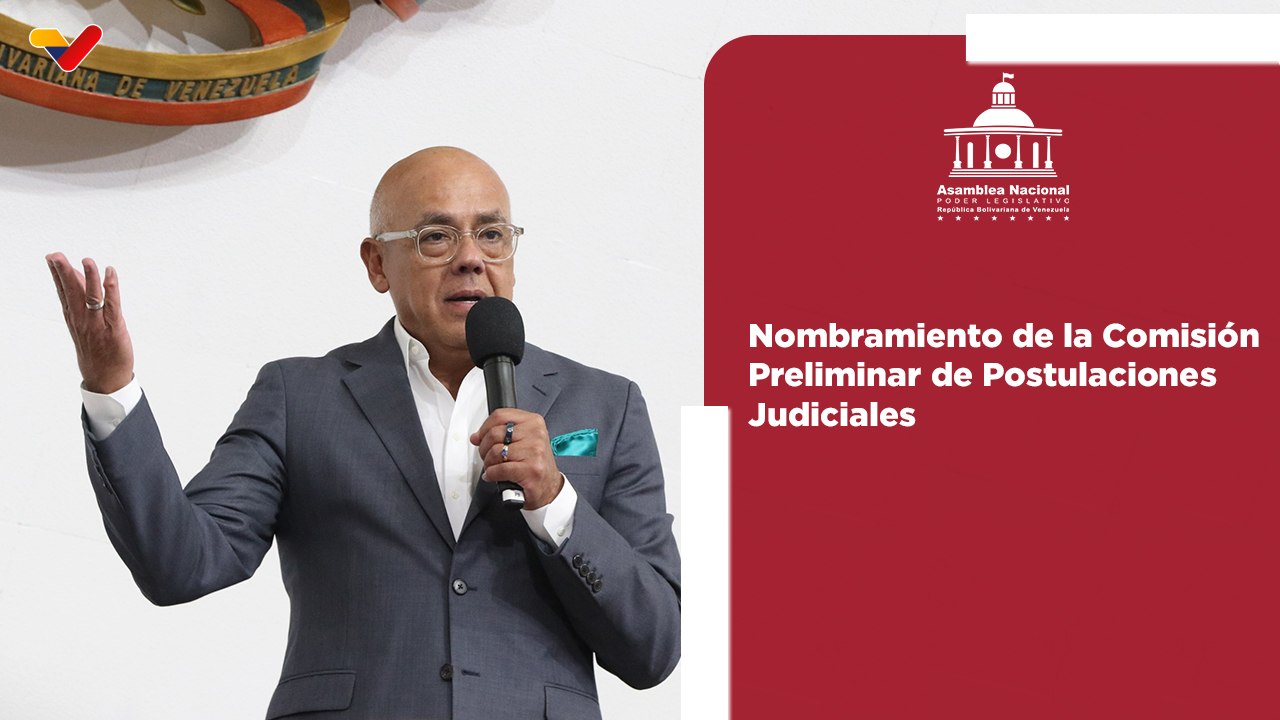 Asamblea Nacional nombró a la Comisión Preliminar de Postulaciones Judiciales