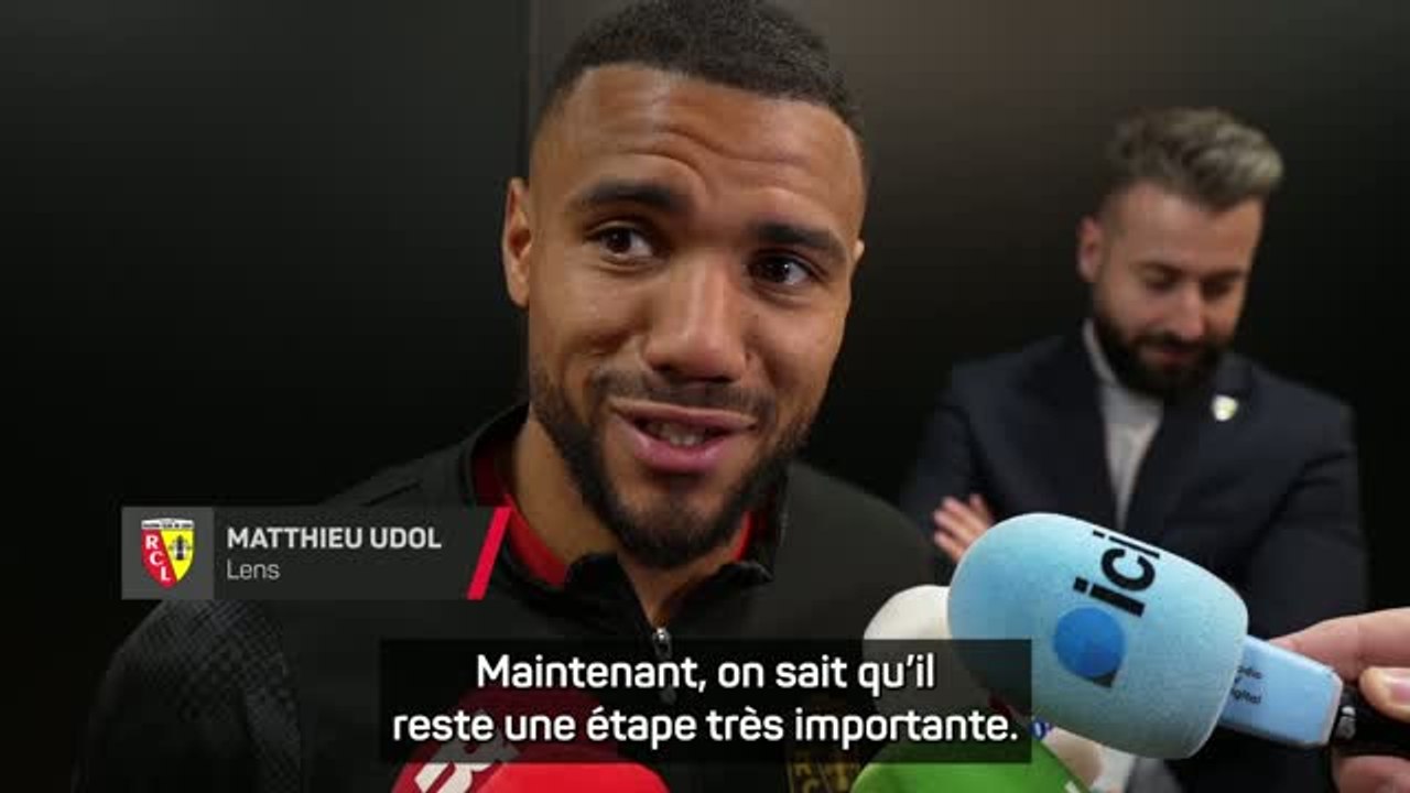 Lens - Udol : "Maintenant, on veut le trophée"