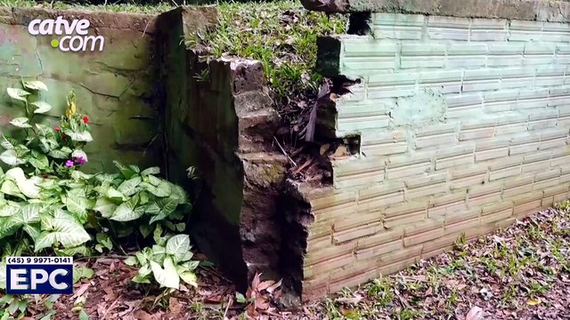 Moradores de Cascavel reclamam de condições precárias de ponte de acesso