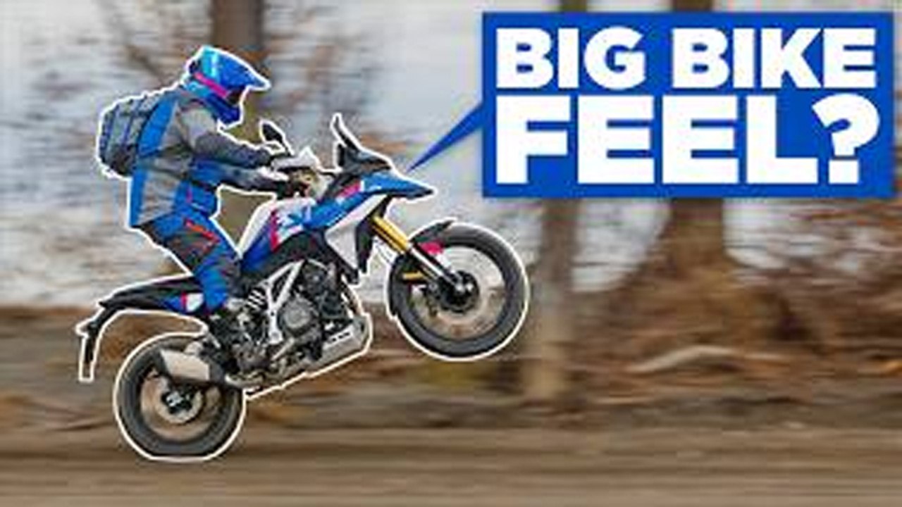 How Good Is BMW's F 450 GS Small Adventure Bike?