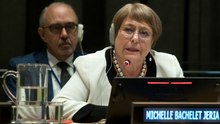 Michelle Bachelet en la ONU