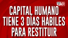 Vuelve el programa "Volver al Trabajo": Capital Humano tiene 3 días hábiles para restituir