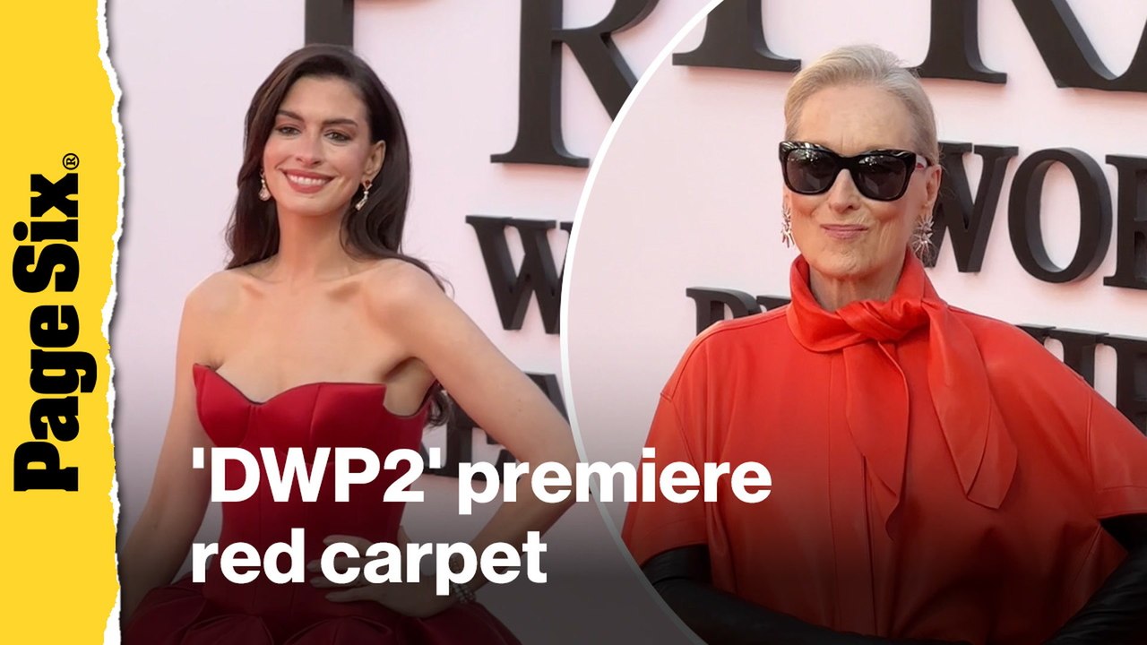 'The Devil Wears Prada 2' NYC premiere red carpet: Anne Hathaway, Meryl Streep, Emily Blunt and more