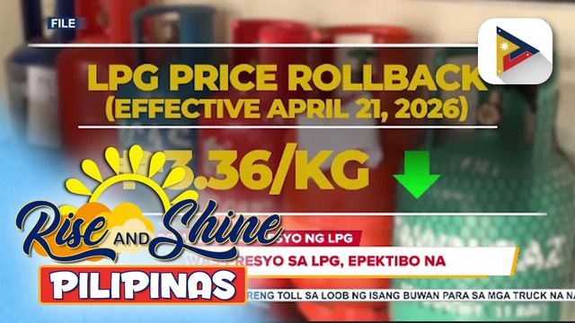 DOE Sec. Garin, iniulat na may parating na karagdagang supply ng LPG sa bansa; bawas-presyo, epektibo na | ulat ni Sheila Natividad