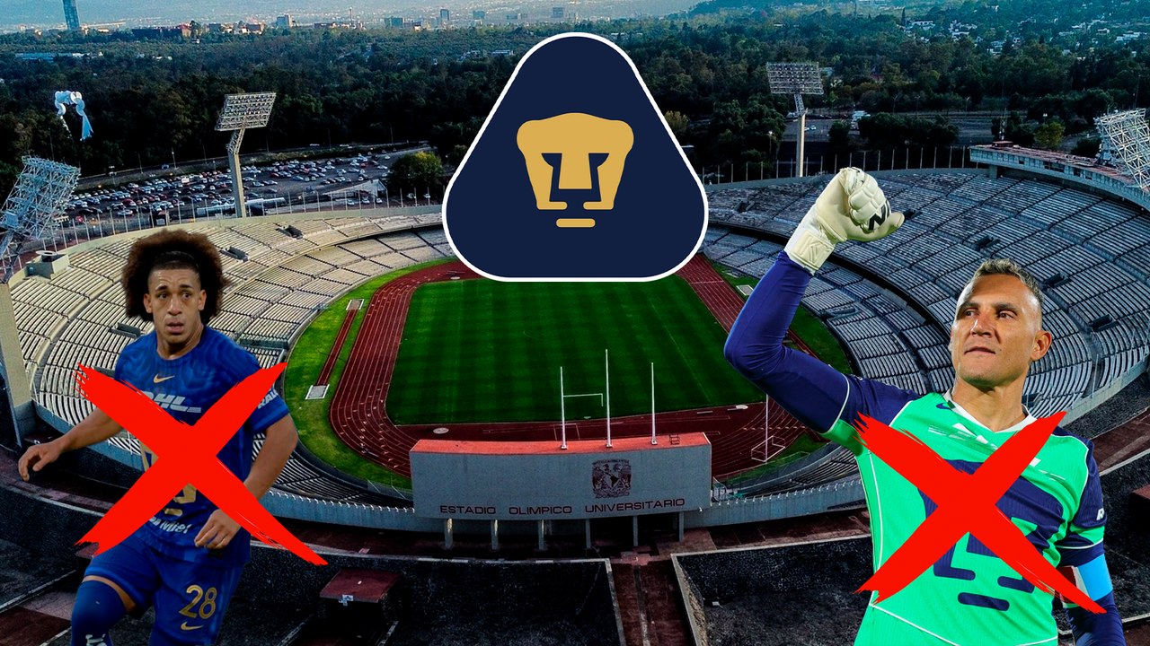Pumas sale a calentar en CU sin Keylor Navas y Carrasquilla debido a que están suspendidos por acumular amarillas