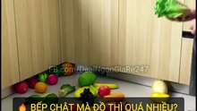 🔥 Bếp chật mà đồ thì quá nhiều? Nhìn cái này là giải quyết liền!