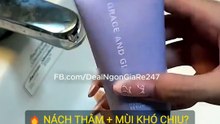 Review Lăn khử mùi Grace and Glow Black Opium Smooth Deodorant Serum Lăn Nách Sáng Da Ngăn Mồ Hôi với Niacinamide AHA 50ml