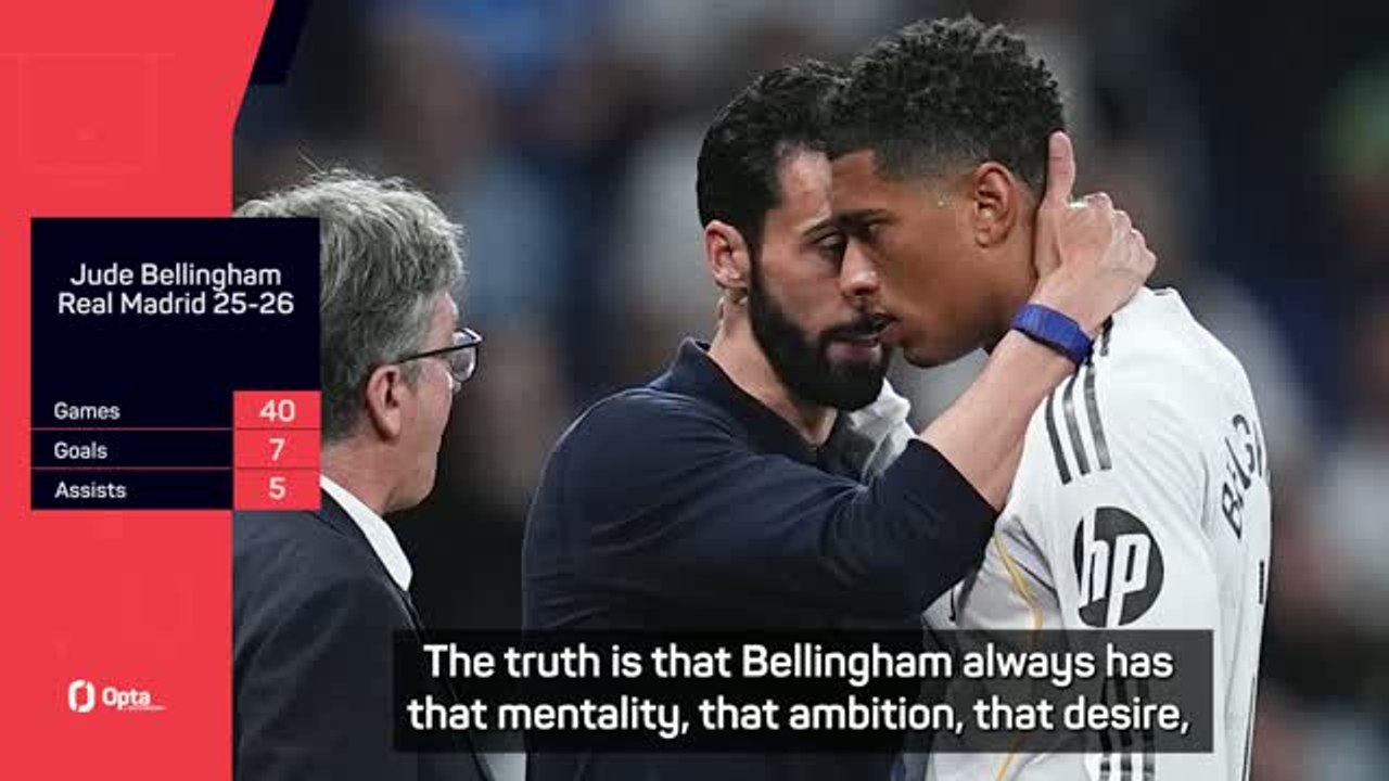 Arbeloa relaxed about Bellingham's frustration at being subbed v Alaves