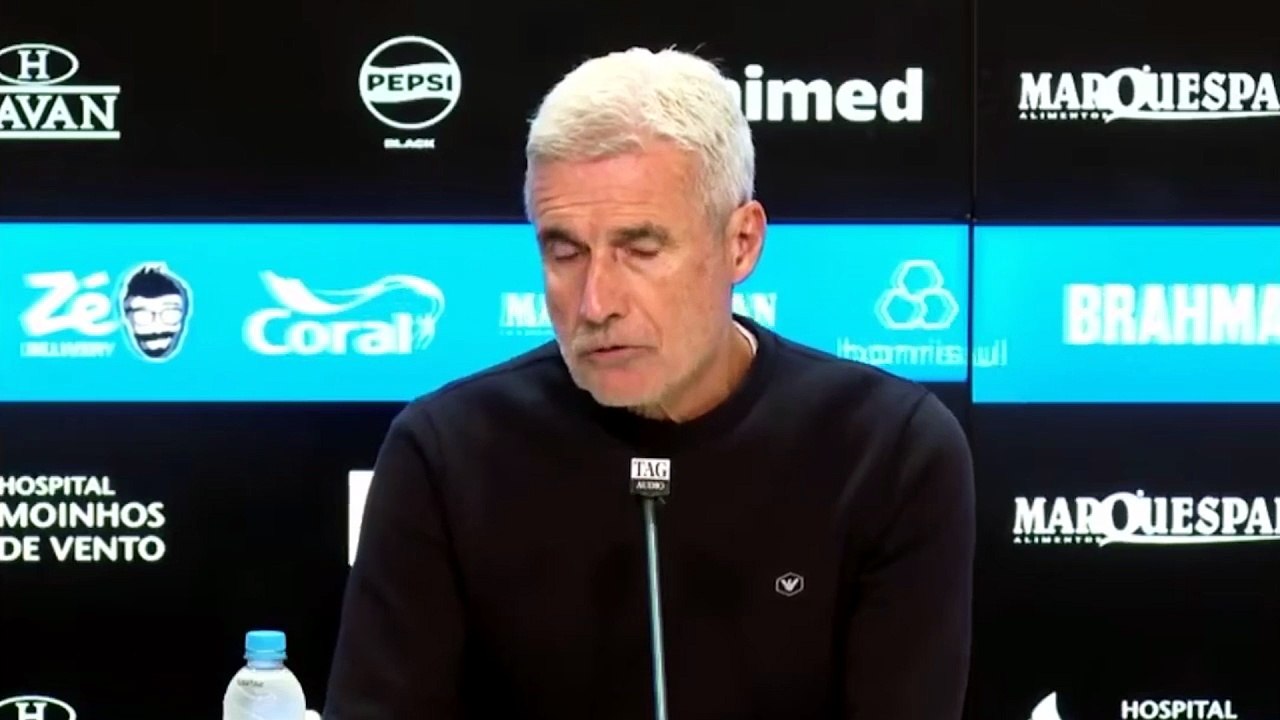Coletiva de Luís Castro