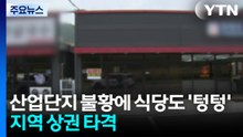 산업단지 불황에 식당도 '텅텅'...지역 상권 타격 / YTN
