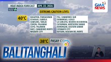 Heat Index Forecast, (Apr. 22, 2026) | Balitanghali