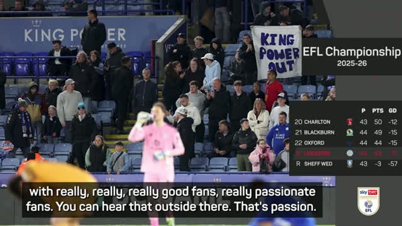 Leicester fans 'deserve better' after back-to-back relegations