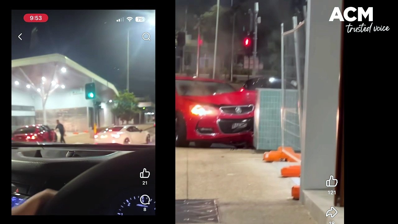 Holden crashes at five ways