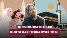 ​Ini Provinsi dengan Kuota Haji Terbanyak 2026