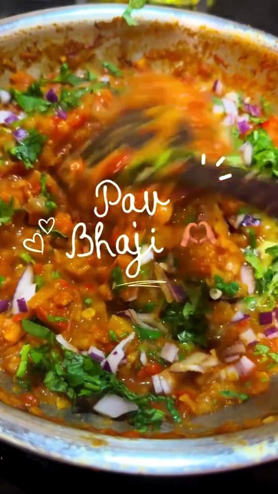 Pav Bhaji ( indian food ) - Delicious Food Compilation