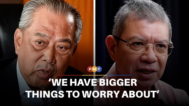 Saifuddin questions Muhyiddin’s opposition leader push amid global crisis