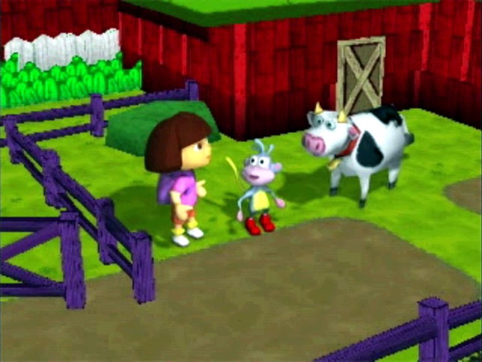 Dora the Explorer: Barnyard Buddies - PS1