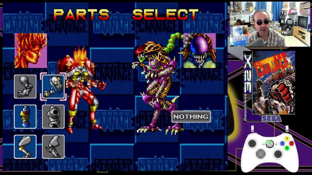 🔎Test ; COSMIC CARNAGE (Megadrive 32X) - Un OVNI du VERSUS FIGHTING, en décalage avec son TEMPS (1080p_60fps_H264-128kbit_AAC-français)