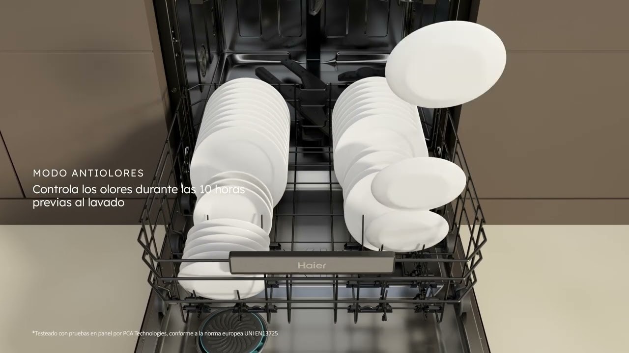Lavavajillas con tecnología BioVitae de Haier